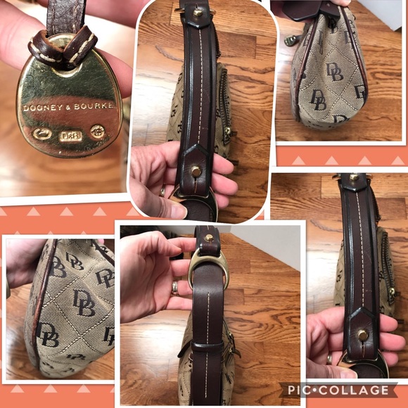 Dooney & Bourke signature canvas double zip bag - Picture 7 of 8